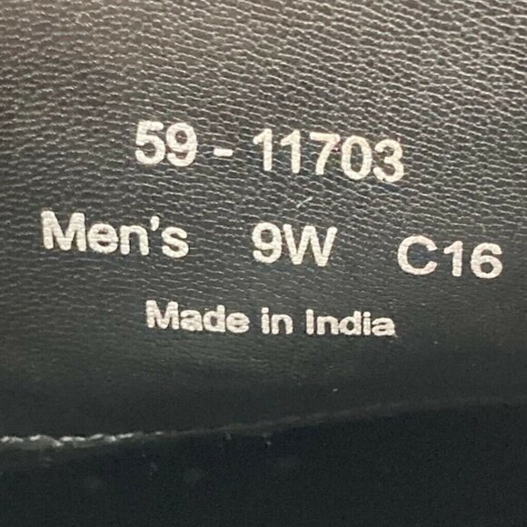 Johnston & Murphy Mens Oxford Dress Shoes Red Leather Cap Toe Low Lace Up 9 WIDE - Picture 7 of 9